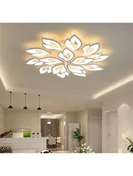 LED Chandeliers In The Living Room Interior
