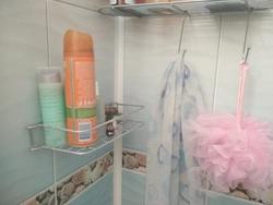 Where to hang a washcloth in the bathroom photo