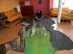 3 д рисунки в ванной фото