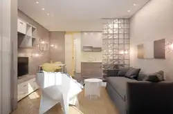Kitchen design 27 sq m