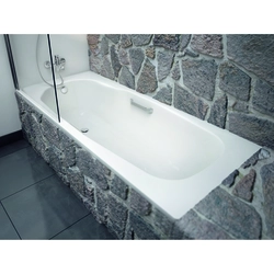 Steel bathtub photo