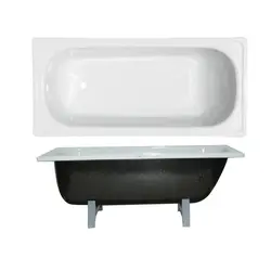 Steel bathtub photo