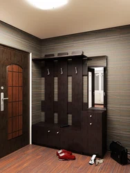 Interior hallway in an apartment inexpensively