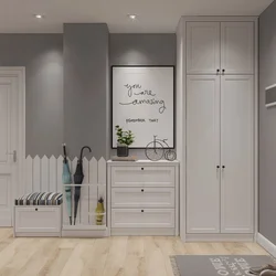 Hallway design photos in colors