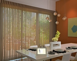 Vertical Blinds Photo In The Kitchen Interior