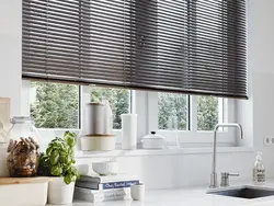 Drawings On Blinds For The Kitchen Photo