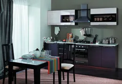 Interior design of kitchens and kitchen sets