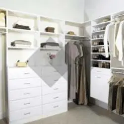 Bedroom wardrobe built-in wall photo