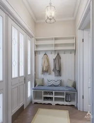 Evin fotoşəkilindəki vestibül koridorunun dizaynı