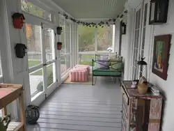 Hallway veranda design