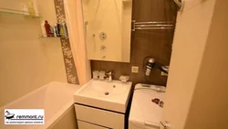 Газавая калонка ў ванным пакоі ў сталінцы фота