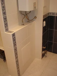 Geyser in the bathroom in Stalin style photo