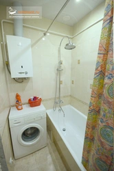 Geyser in the bathroom in Stalin style photo