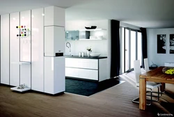 Kitchen interior with boiler
