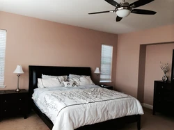 How to paint wallpaper in the bedroom photo