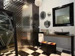 Сафолҳои оина дар тарҳрезии ванна