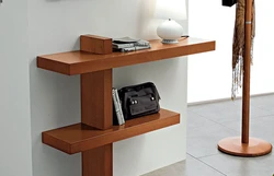 Shelf in the hallway photo