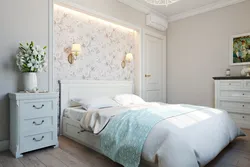 Bright Bedroom With White Furniture Photo