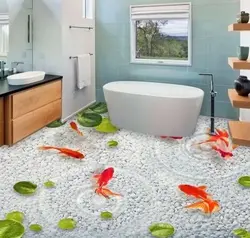 Screed floor bathtub photo
