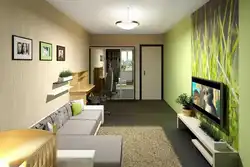 14 kvadrat metrlik bir mənzildə otaq dizaynı