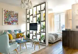 Apartment interior zoning partitions