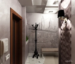 Koridor dizayn 3d divar kağızı