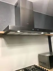 Extractor Hood In Kitchen Set Photo