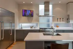 How to install a TV in the kitchen photo