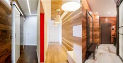 Hallway design made of laminate photo