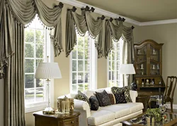 Curtain design for living room for one window