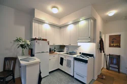 Kitchen Interior In 1 Room Apartment