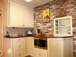 Brick in the kitchen photos