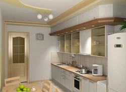 Kitchen design for apartment 3 meters