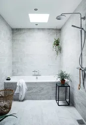 Concrete bathroom photo
