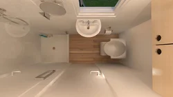 Үй фотосындағы ванна бөлмесінің орналасуы