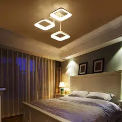 Аксҳои шифтҳои овезон барои хоб бо LED
