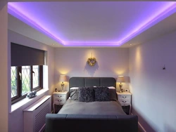 Suspended Ceilings Photos For Bedrooms With LED