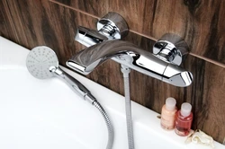 Faucets In The Bathroom In The Interior