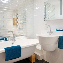 Simple bathroom interior photo