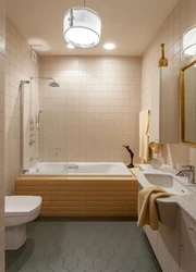 Simple bathroom interior photo