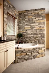 Bath Design With Stone