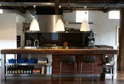 Bar Counters For The Loft Kitchen Photo In The Interior