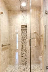 Vanna otağında duş mozaika fotoşəkili
