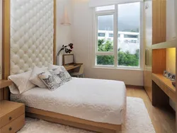 Small White Bedroom Interior Photo