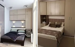 Интерьер Маленькой Спальни Фото Шкафы