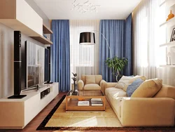 Living room interior photo simple