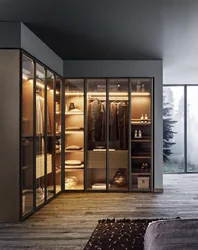 Wardrobe door design photo