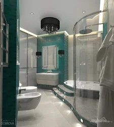 Emerald bathroom design