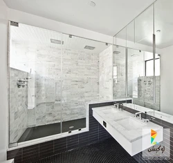 Mirror bathroom photo design
