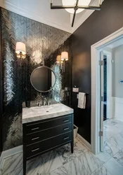 Mirror bathroom photo design